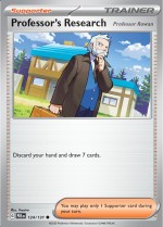 Carte Pokémon: Recherches Professorales