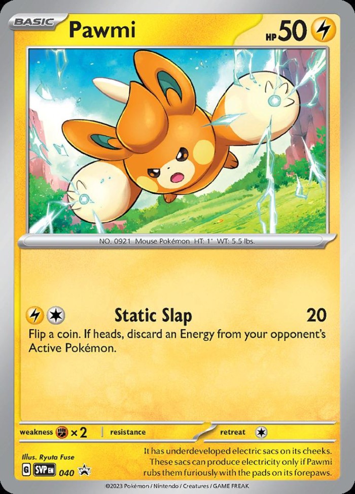 Carte Pokémon: Pawmi [Pohm]