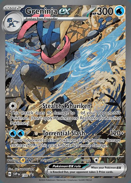 Carte Pokémon: Greninja ex [Amphinobi ex]