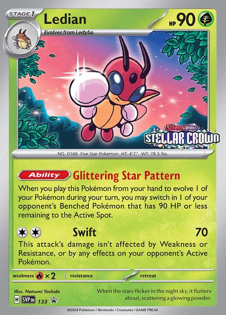 Carte Pokémon: Ledian [Coxyclaque]