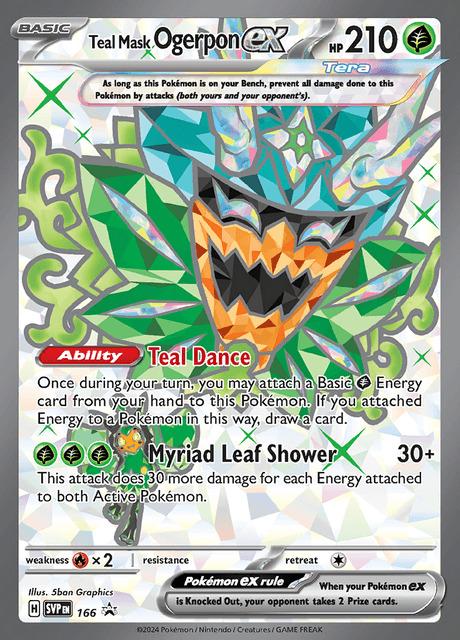 Carte Pokémon: Teal Mask Ogerpon ex [Ogerpon Masque Turquoise ex]