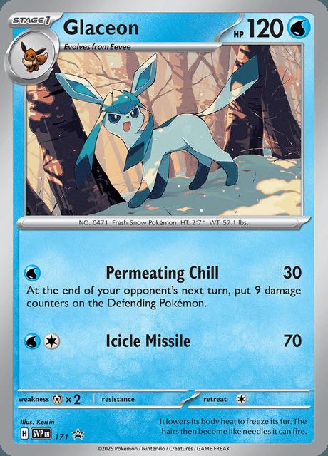 Carte Pokémon: Glaceon [Givrali]