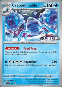 Carte Pokémon: Crabominable