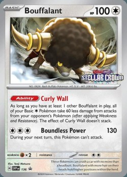 Carte Pokémon: Bouffalant