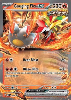 Carte Pokémon: Gouging Fire ex
