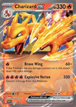 Carte Pokémon: Charizard ex