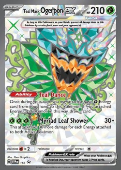 Carte Pokémon: Teal Mask Ogerpon ex