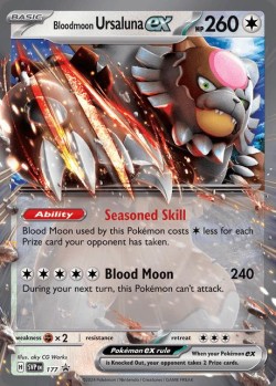 Carte Pokémon: Bloodmoon Ursaluna ex