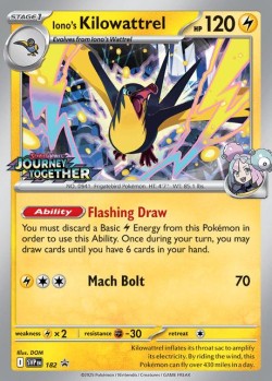 Carte Pokémon:  Iono's Kilowattrel