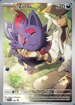 Carte Pokémon: N's Zorua