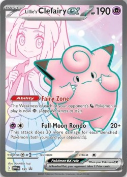Carte Pokémon: Lillie's Clefairy ex