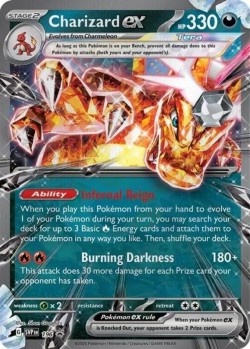 Carte Pokémon: Charizard ex