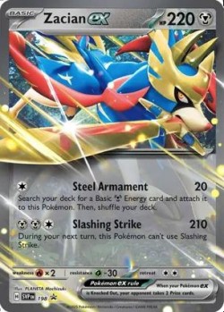 Carte Pokémon: Zacian ex