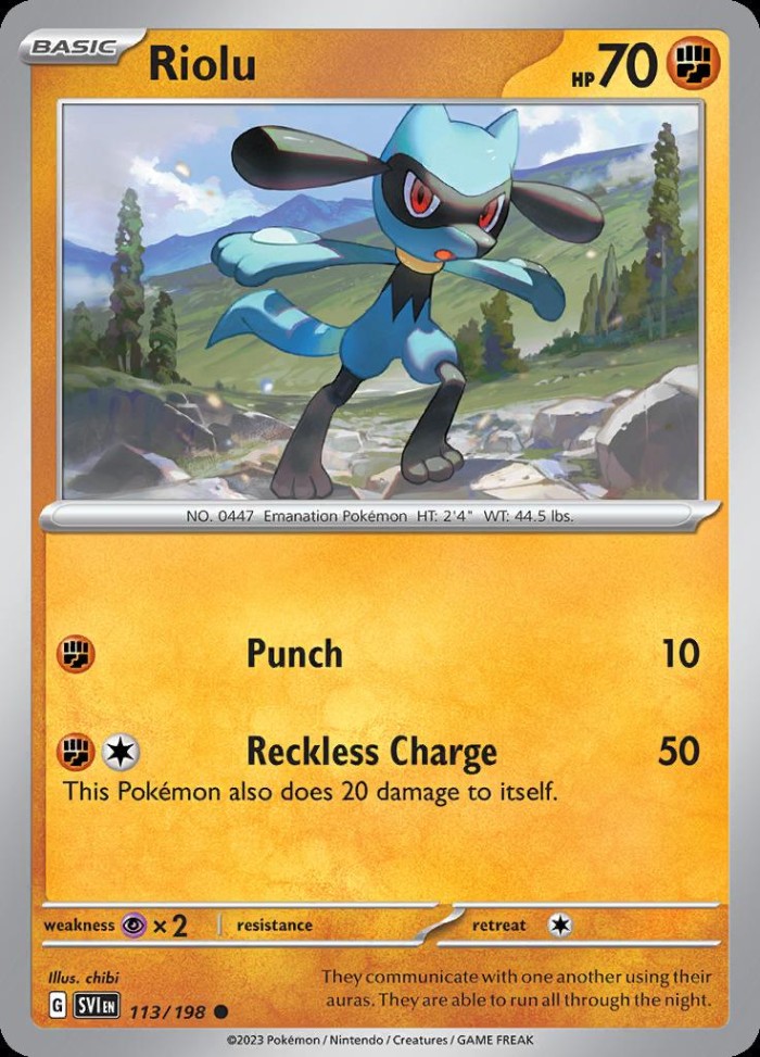 Carte Pokémon: Riolu [Riolu]