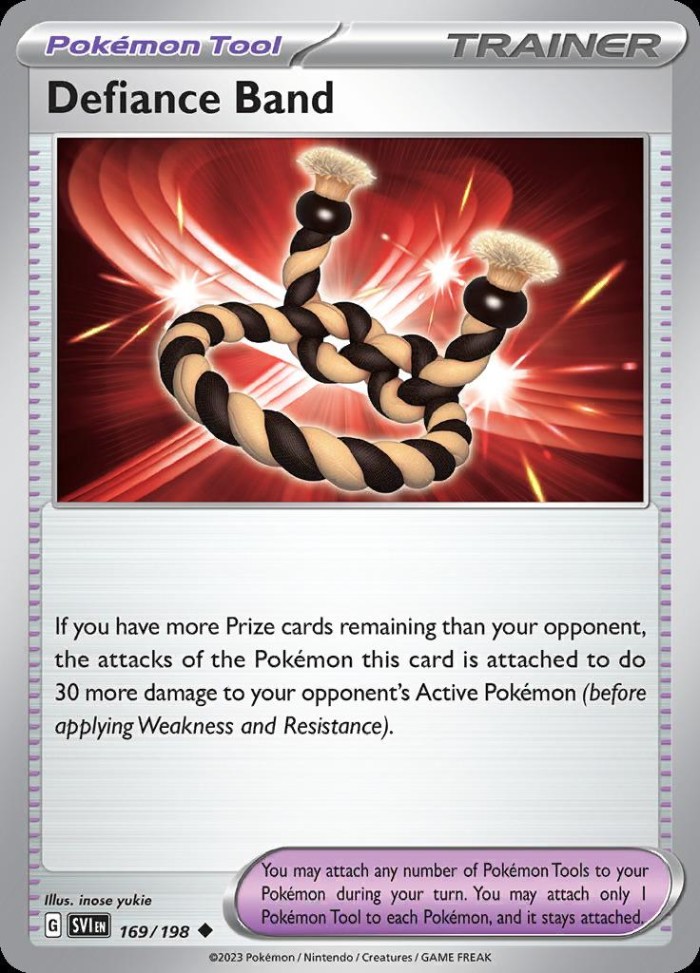 Carte Pokémon: Defiance Band [Bandeau de Défi]