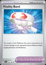 Carte Pokémon: Bandeau Vitalité