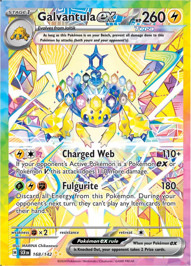 Carte Pokémon: Galvantula ex [Mygavolt ex]