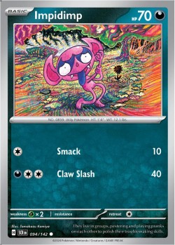 Carte Pokémon: Impidimp
