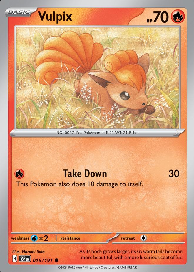 Carte Pokémon: Vulpix [Goupix]