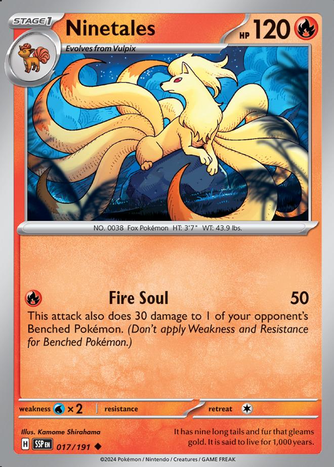 Carte Pokémon: Ninetales [Feunard]