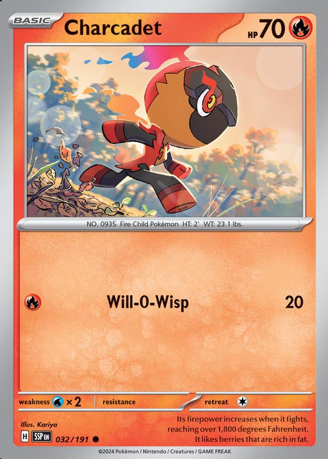 Carte Pokémon: Charcadet [Charbambin]