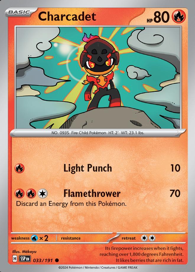 Carte Pokémon: Charcadet [Charbambin]