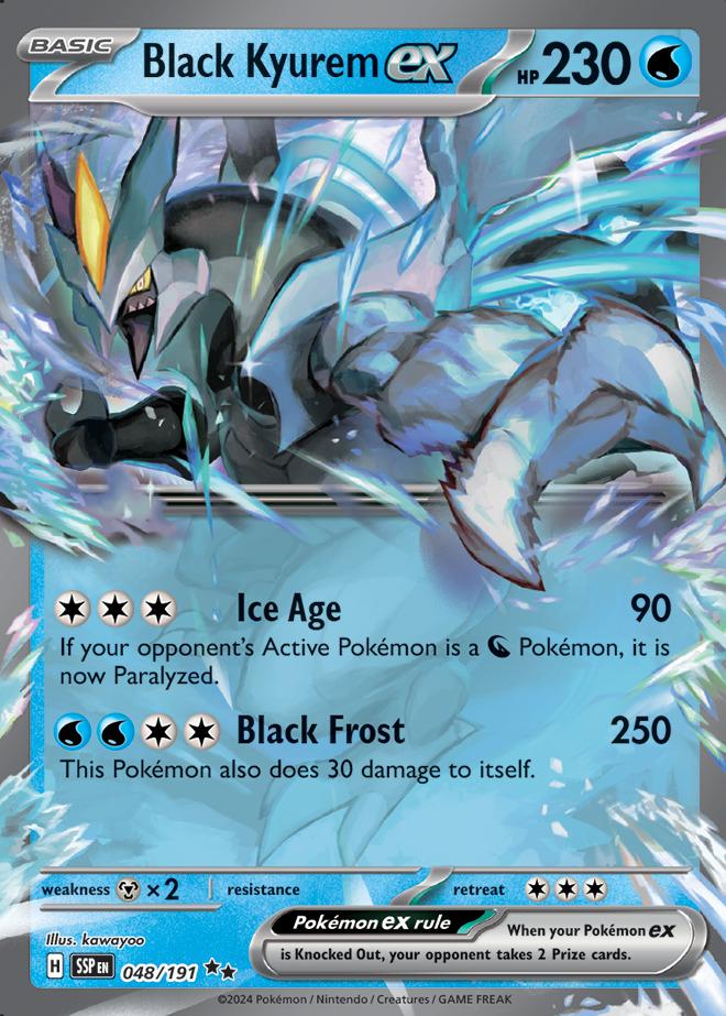 Carte Pokémon: Black Kyurem ex [Kyurem Noir ex]