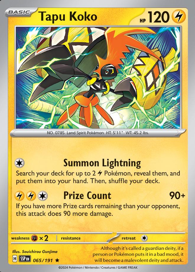 Carte Pokémon: Tapu Koko [Tokorico]