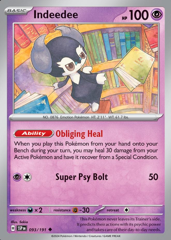 Carte Pokémon: Indeedee [Wimessir]