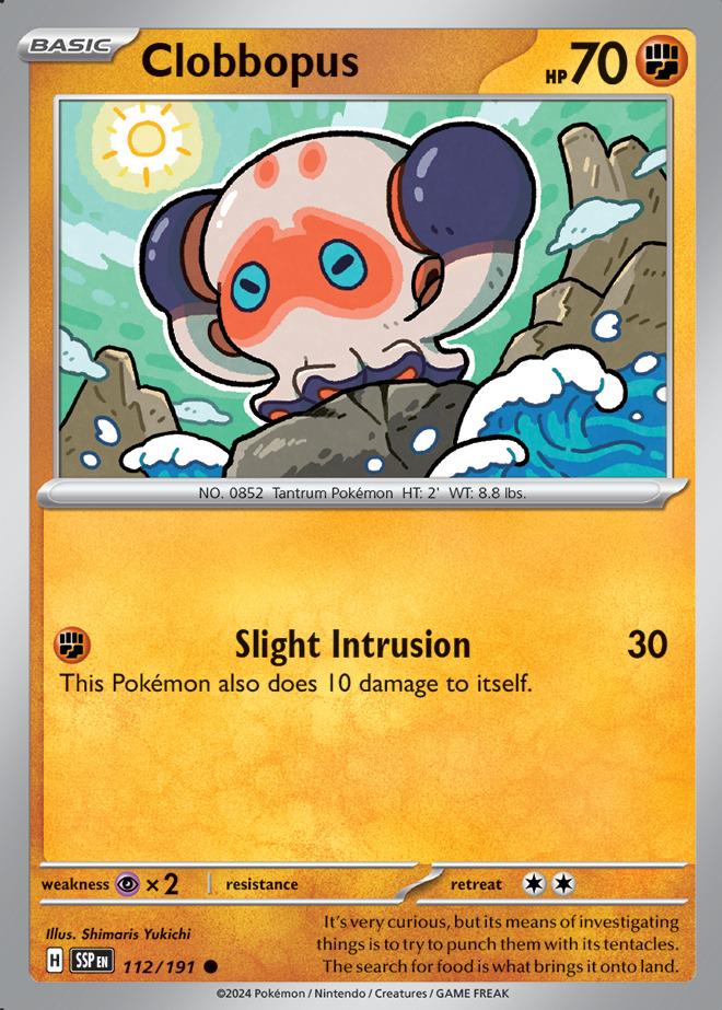 Carte Pokémon: Clobbopus [Poulpaf]