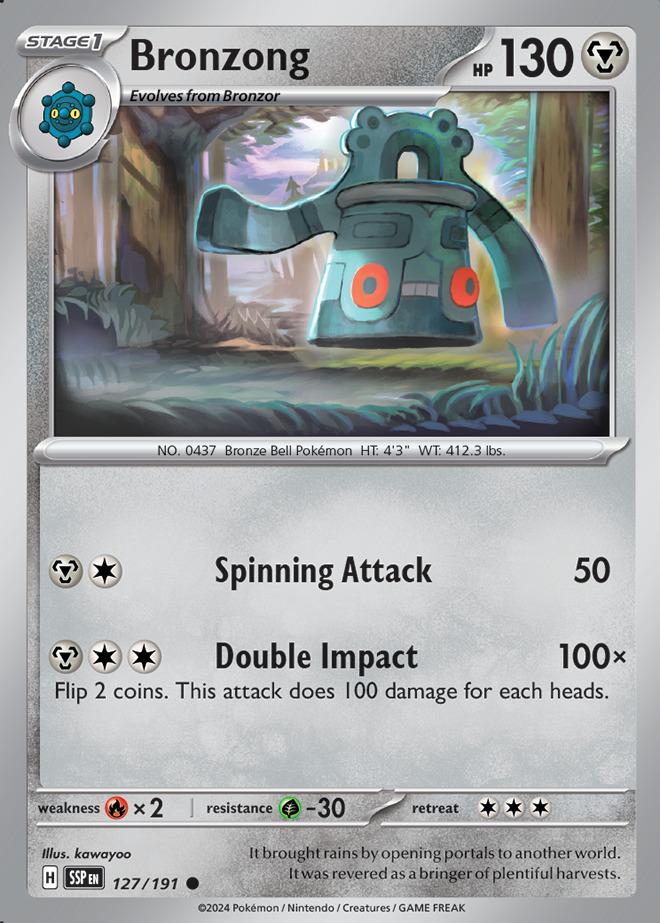 Carte Pokémon: Bronzong [Archéodong]
