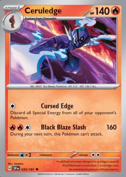 Carte Pokémon: Ceruledge