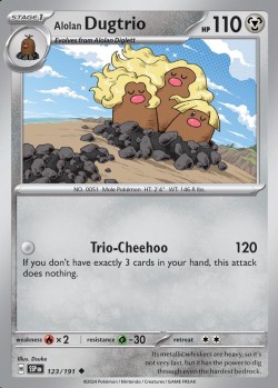 Carte Pokémon: Alolan Dugtrio
