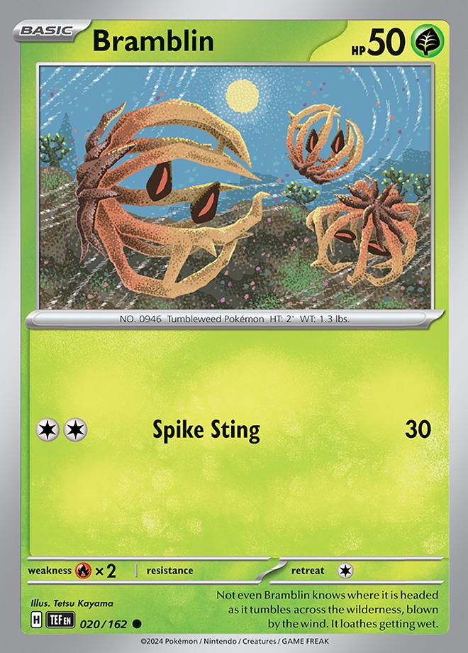 Carte Pokémon: Bramblin [Virovent]