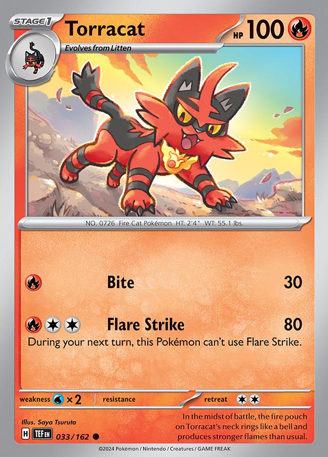 Carte Pokémon: Torracat [Matoufeu]