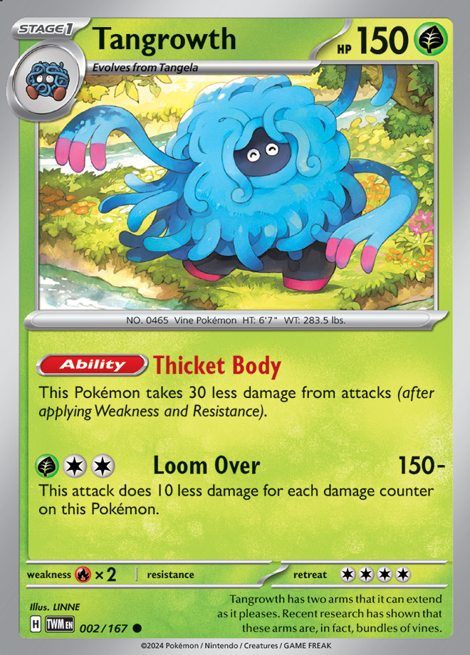 Carte Pokémon: Tangrowth [Bouldeneu]