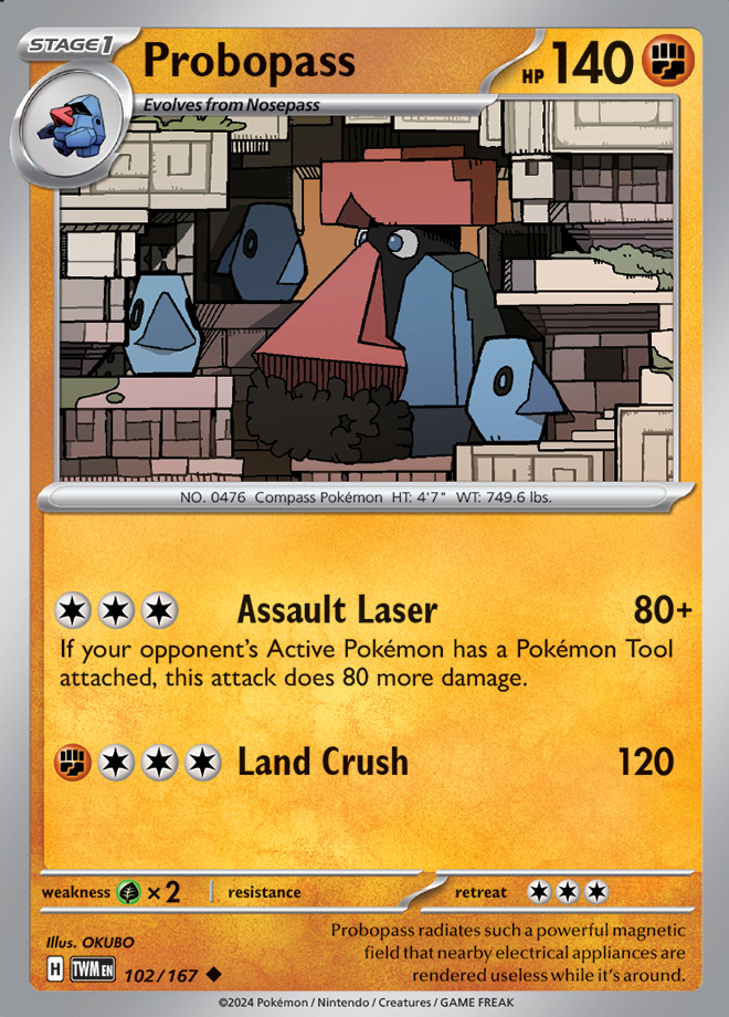 Carte Pokémon: Probopass [Tarinorme]