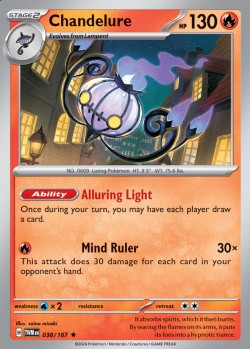 Carte Pokémon: Chandelure