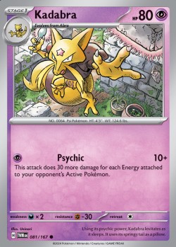 Carte Pokémon: Kadabra