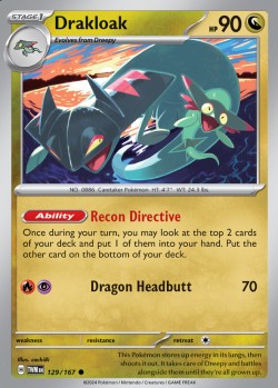 Carte Pokémon: Drakloak