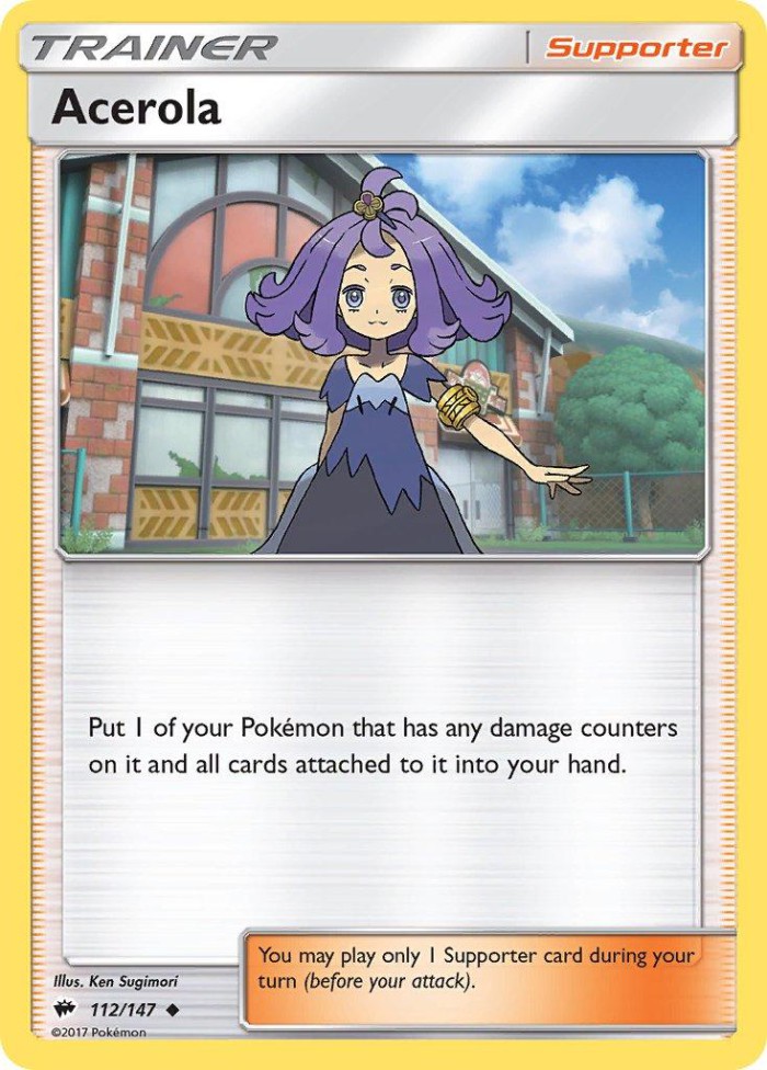 Carte Pokémon: Acerola [Margie]