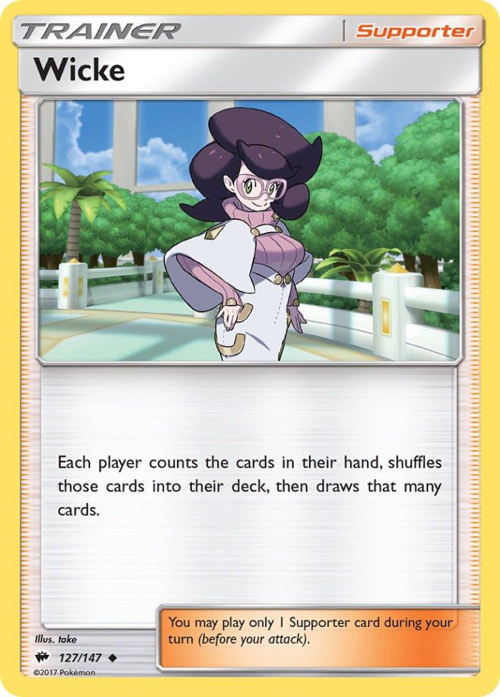 Carte Pokémon: Wicke [Vicky]