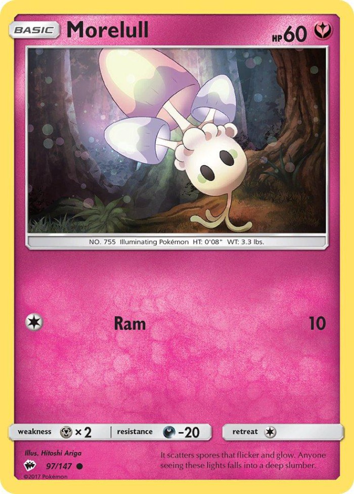 Carte Pokémon: Morelull [Spododo]