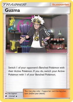 Carte Pokémon: Guzma