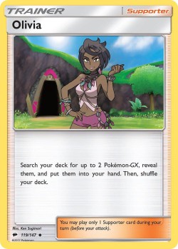 Carte Pokémon: Olivia