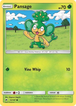 Carte Pokémon: Pansage
