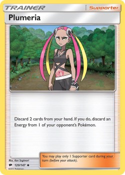Carte Pokémon: Plumeria