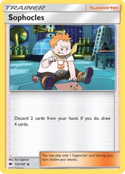 Carte Pokémon: Sophocles
