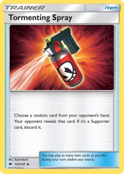 Carte Pokémon: Tormenting Spray