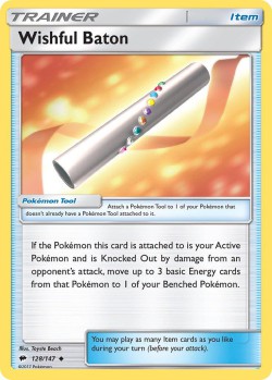 Carte Pokémon: Wish Baton